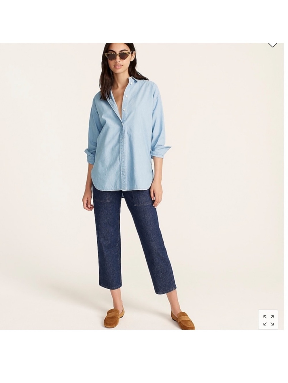 Jcrew Relaxed Chambray